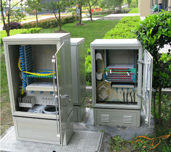 (SMC) 144 Core Cabinet Outdoor Fiber optic(SC/UPC Pigtail+SC/UPC adapter) ครบชุด